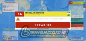 Gempa M7,6 Guncang Perairan Batang Dua Ternate, Sempat Picu Peringatan Tsunami yang Kini Berakhir