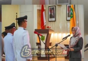 Bupati Berau Lantik Dua Pejabat Kepala Kampung, Diminta Perkuat Tata Kelola dan Pelayanan