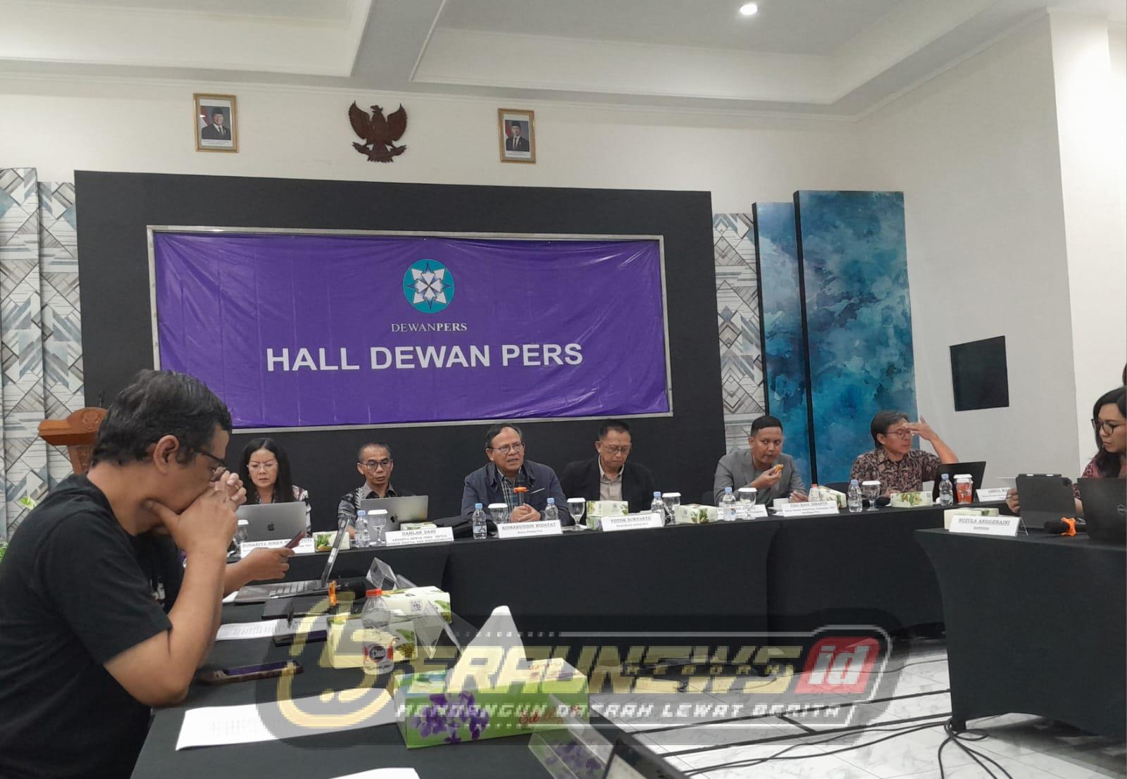 Dewan Pers Godok Dana Jurnalisme, SMSI Tekankan Independensi Pengelolaan