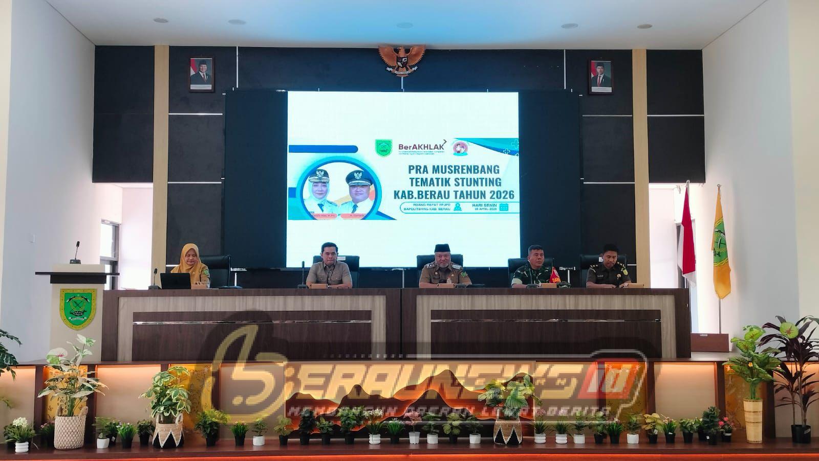 Stunting Berau Naik ke 25,4%, Wabup Gamalis Minta Penanganan Lebih Fokus dan Terintegrasi
