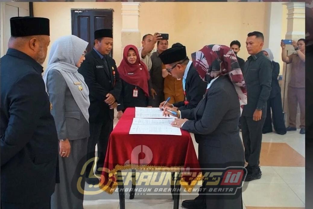 Sri Juniarsih Lantik 11 Pejabat Baru, Penataan Birokrasi Berau Digenjot di Tengah Efisiensi Anggaran