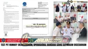 Penumpang Wajib Cek Tiket! Runway Sepinggan Ditutup, Banyak Flight Diubah