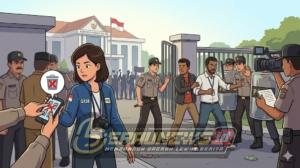 Empat Jurnalis Jadi Korban Represi Saat Aksi 214, Koalisi Pers Kaltim: Halangi Kerja Pers Bisa Dipida