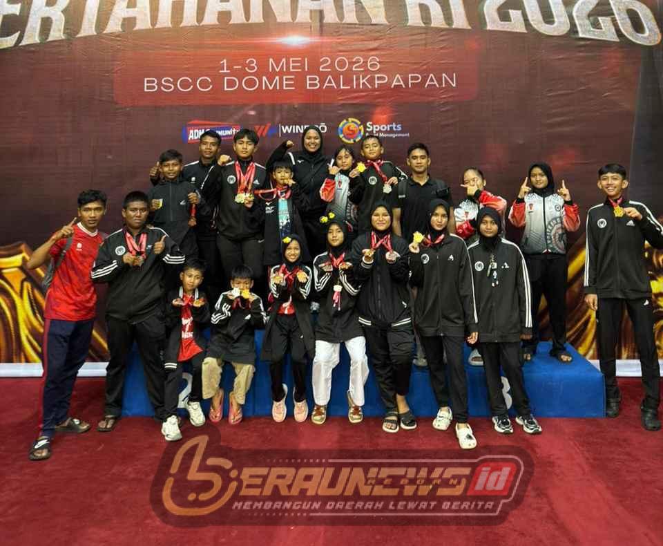 Karateka Muda Berau Sabet Lima Medali di Piala Menhan 2026