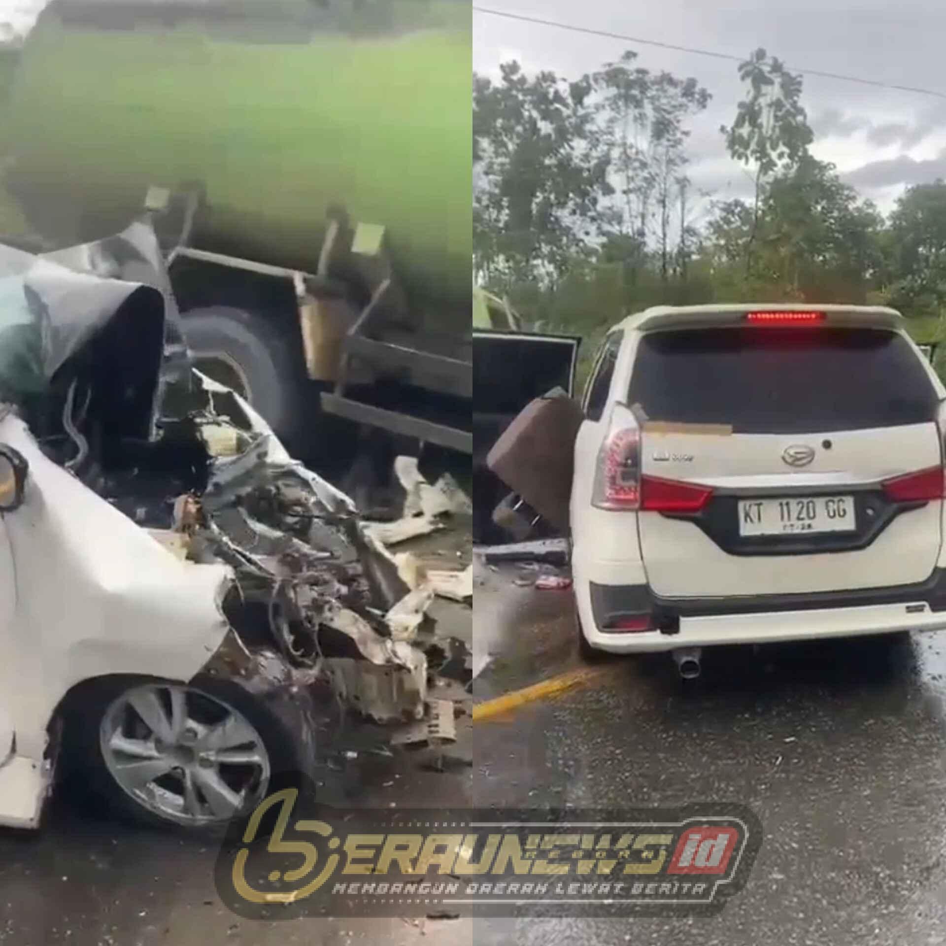 Viral Truk Tangki CPO Tabrak Avanza di Kelay, Penegakan Perda Dipertanyakan