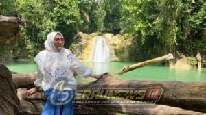 Disbudpar Berau Mulai Tata Air Terjun Bidadari untuk Pengembangan Geowisata Berkelanjutan