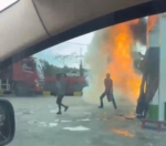 Kebakaran Kecil di SPBU Bulungan Reda dalam Hitungan Menit