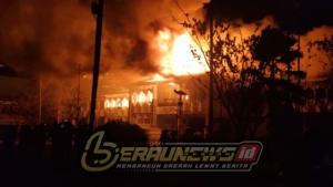 Si Jago Merah Menggulung Kantor Bupati Bulungan, Penyebab Kebakaran Masih Misteri