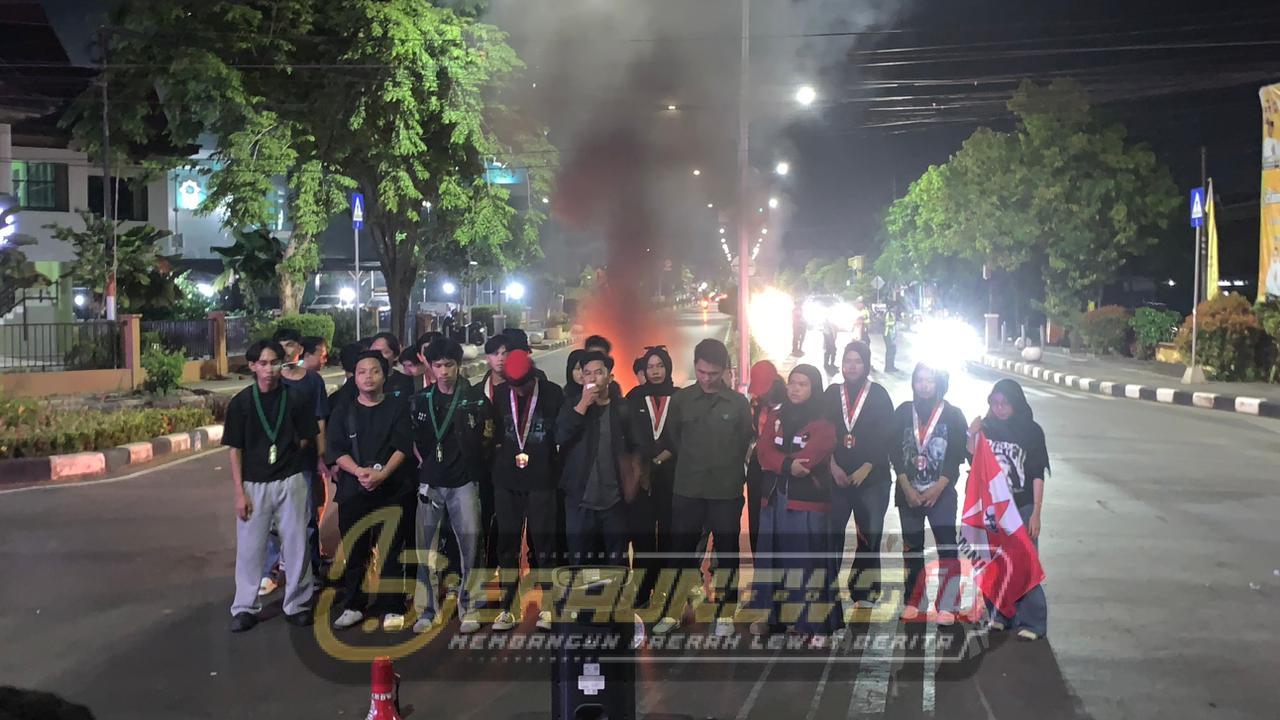 Aliansi Mahasiswa Berau Gelar Mimbar Bebas, Soroti Dinasti Politik hingga Maraknya Miras dan Galian Eks Tambang