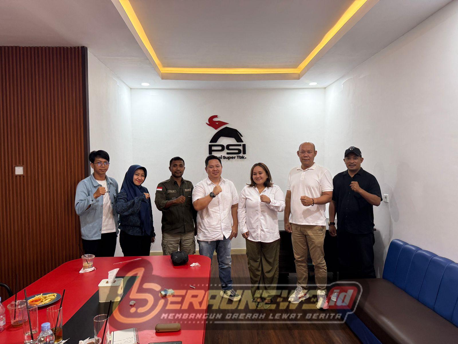 Sambangi PSI dan Sejumlah Parpol, Bawaslu Berau Tekankan Demokrasi Bersih
