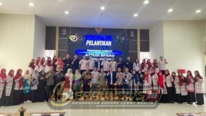 Pemkab Berau Soroti Tantangan Literasi Digital saat Pelantikan ATPUSI 2025-2029