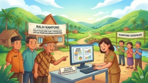 Dana Desa Tertahan di Puluhan Kampung Berau, Banyak Perangkat Disebut Belum Bisa Komputer