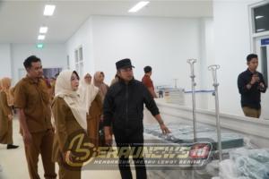 Tinjau RSUD Tanjung Redeb, Gubernur Kaltim Dorong Rumah Sakit Segera Beroperasi