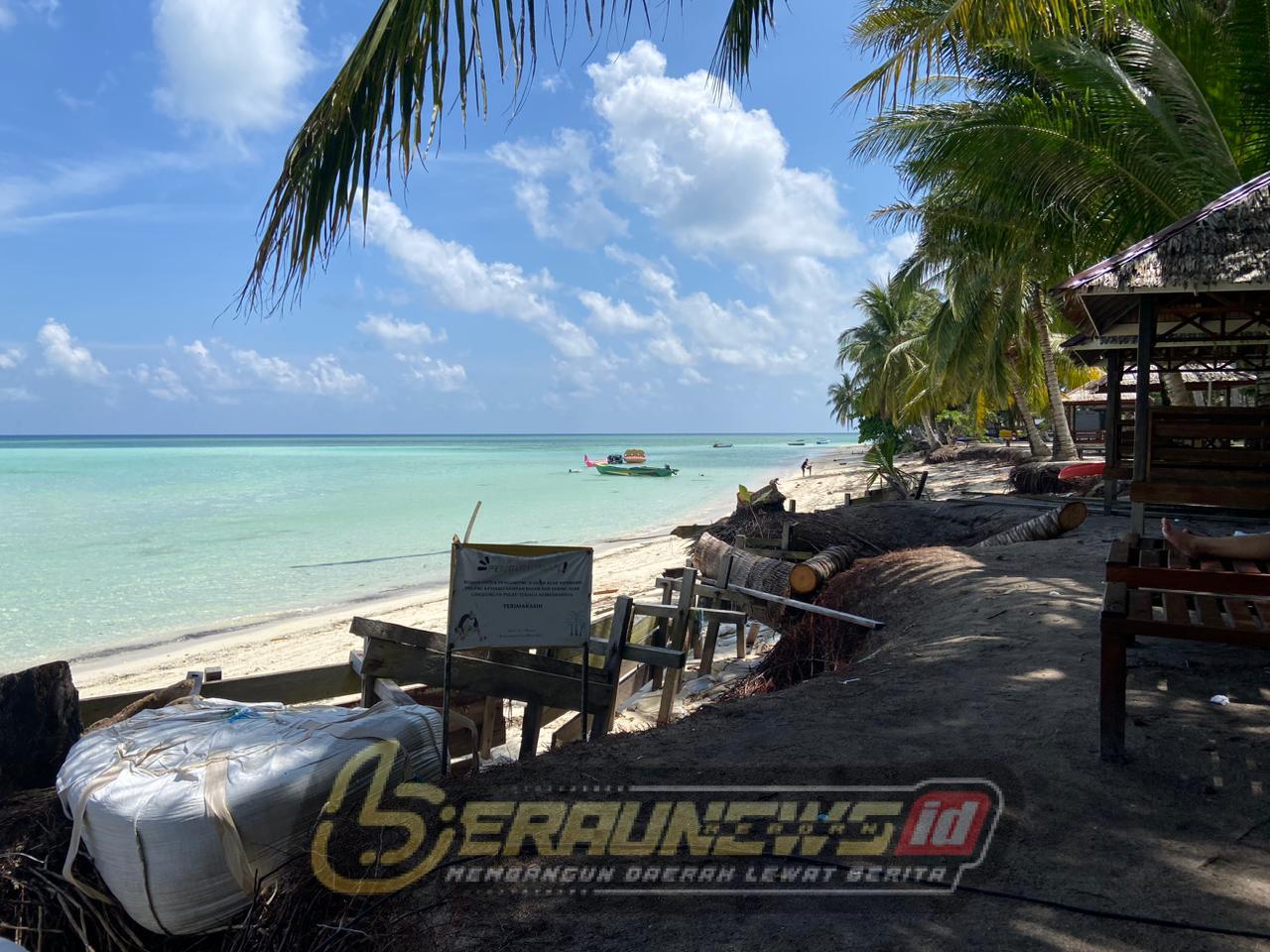 Abrasi Gerus Pulau Kaniungan, Disbudpar Berau Sebut Penanganan Ada di Tangan Provinsi