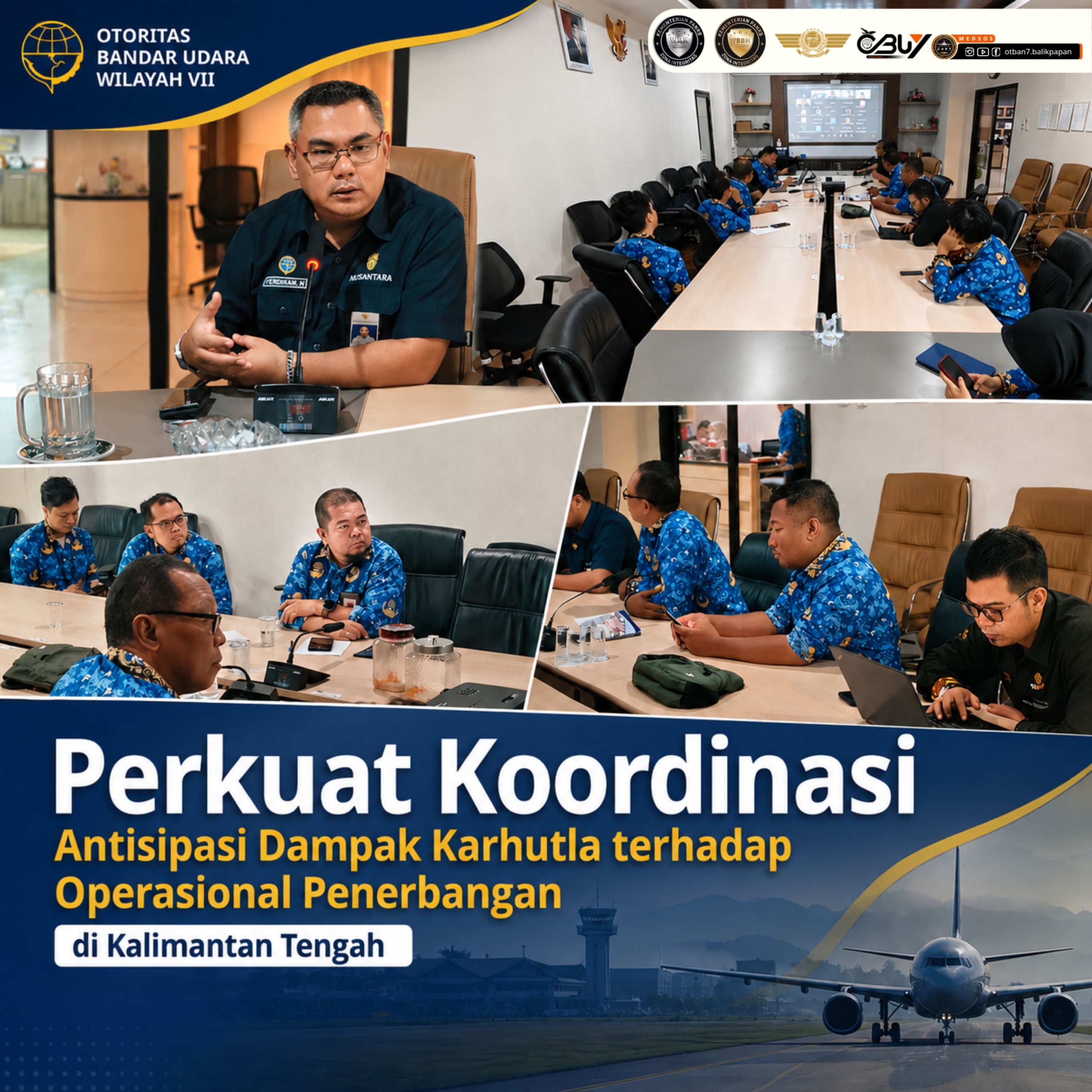BNPB Gelar Modifikasi Cuaca, Otoritas Bandara Antisipasi Dampak Asap Karhutla