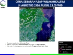 BMKG Deteksi Sebaran Asap di Berau, Jarak Pandang Bandara Kalimarau 5-8 Kilometer