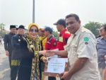 Dapat Penghargaan dari Pemkab Berau, PT HSB Siagakan Posko Karhutla di Dua Kampung