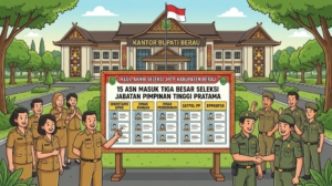 Bursa Lima Jabatan Strategis Pemkab Berau Mengerucut, Ini 15 Nama yang Masuk Tiga Besar