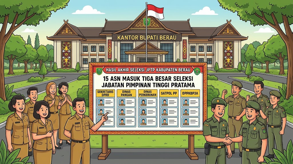 Bursa Lima Jabatan Strategis Pemkab Berau Mengerucut, Ini 15 Nama yang Masuk Tiga Besar