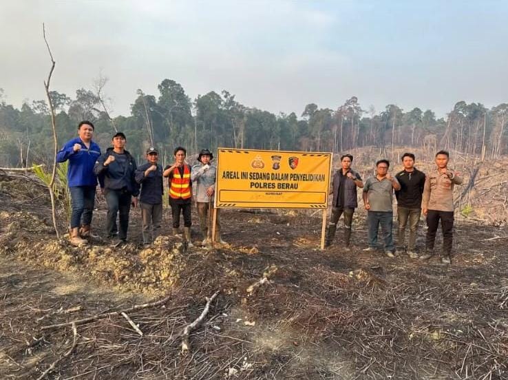 Buka Lahan dengan Cara Dibakar, Polisi Ungkap Motif Ekonomi di Balik Karhutla Berau